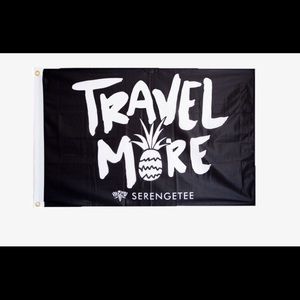 Serengetee travel more flag
